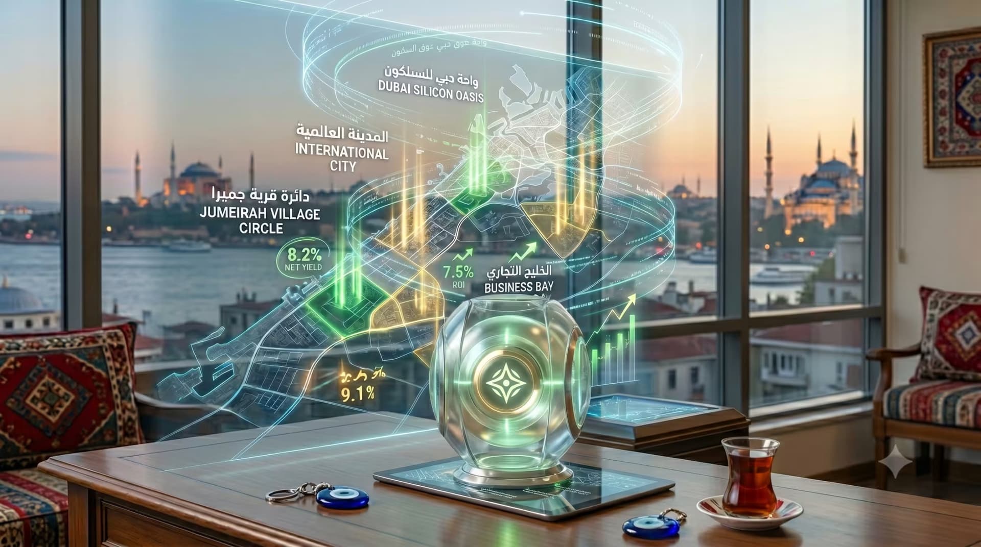 Dubai'de Yatırım Yapılacak En İyi 10 Bölge